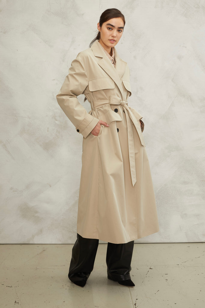 Greer Double Breasted Trench Coat