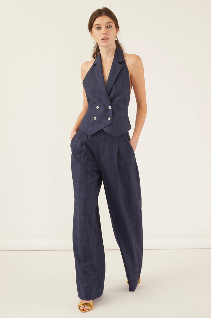 Palmer High Waist Wool Trouser | MARISSA WEBB