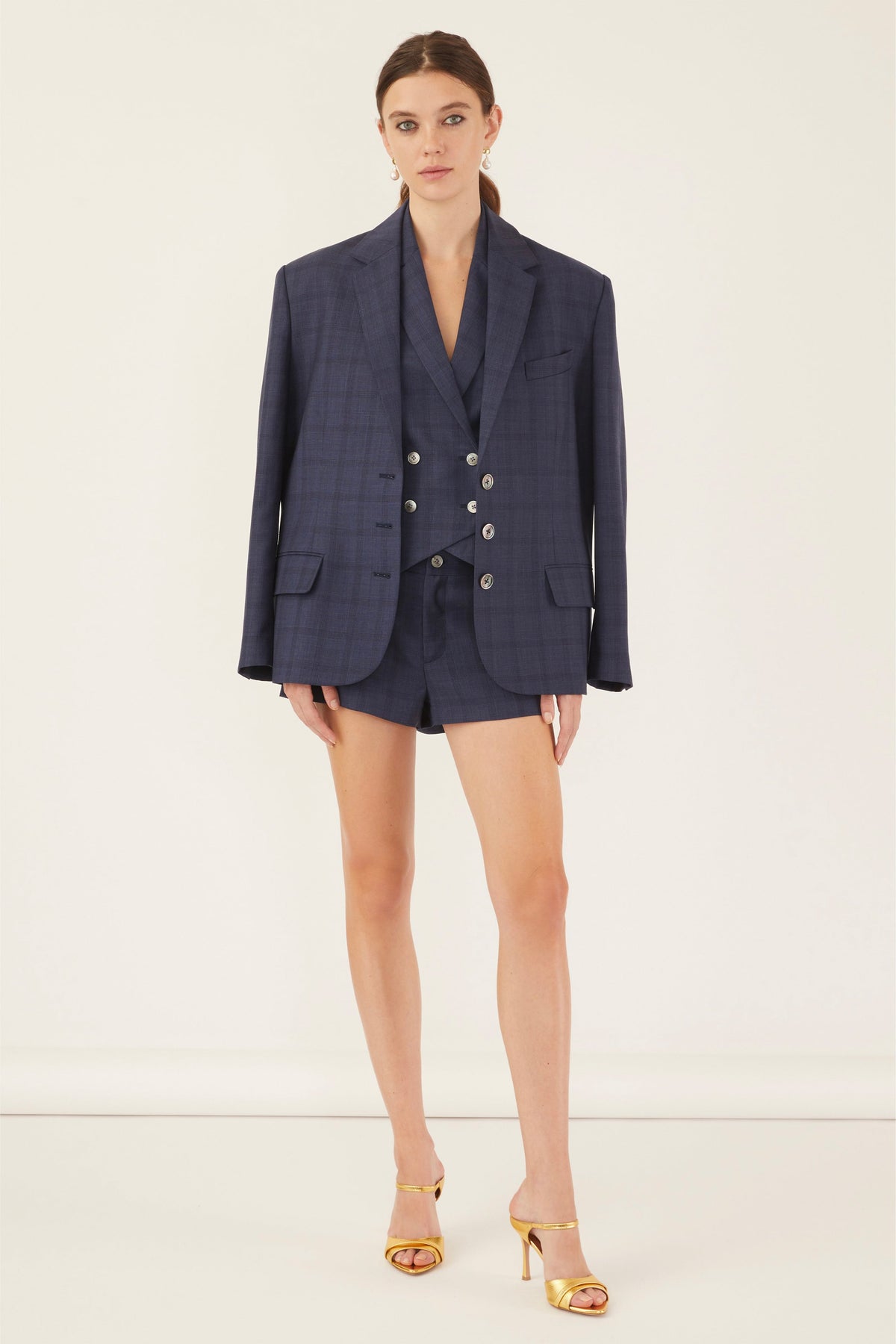 Carlo Low Rise Suiting Short | MARISSA WEBB