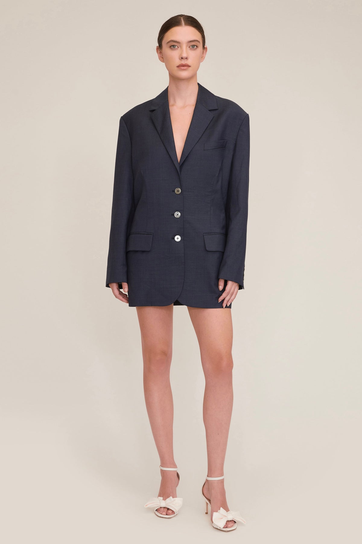 Cohen Boyfriend Wool Blazer Dress | MARISSA WEBB