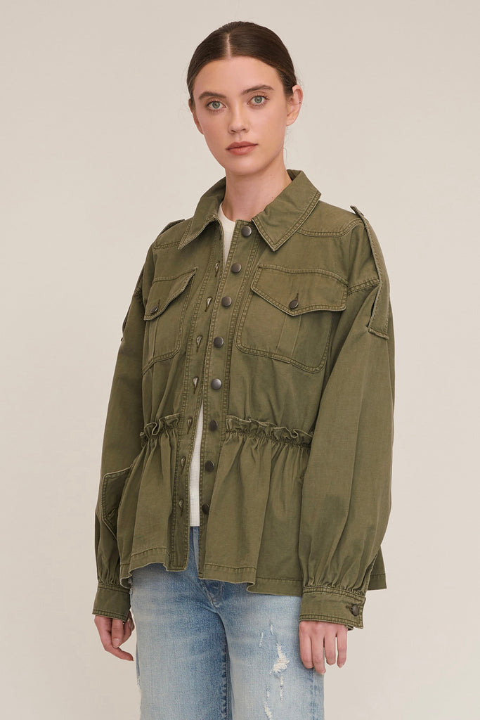 Marshall Washed Canvas Jacket | MARISSA WEBB