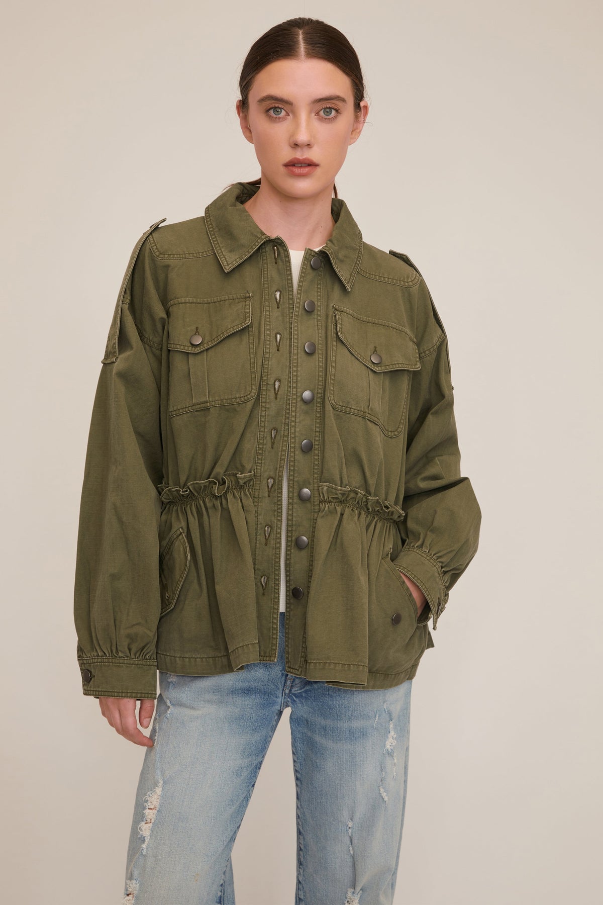 Marshall Washed Canvas Jacket | MARISSA WEBB