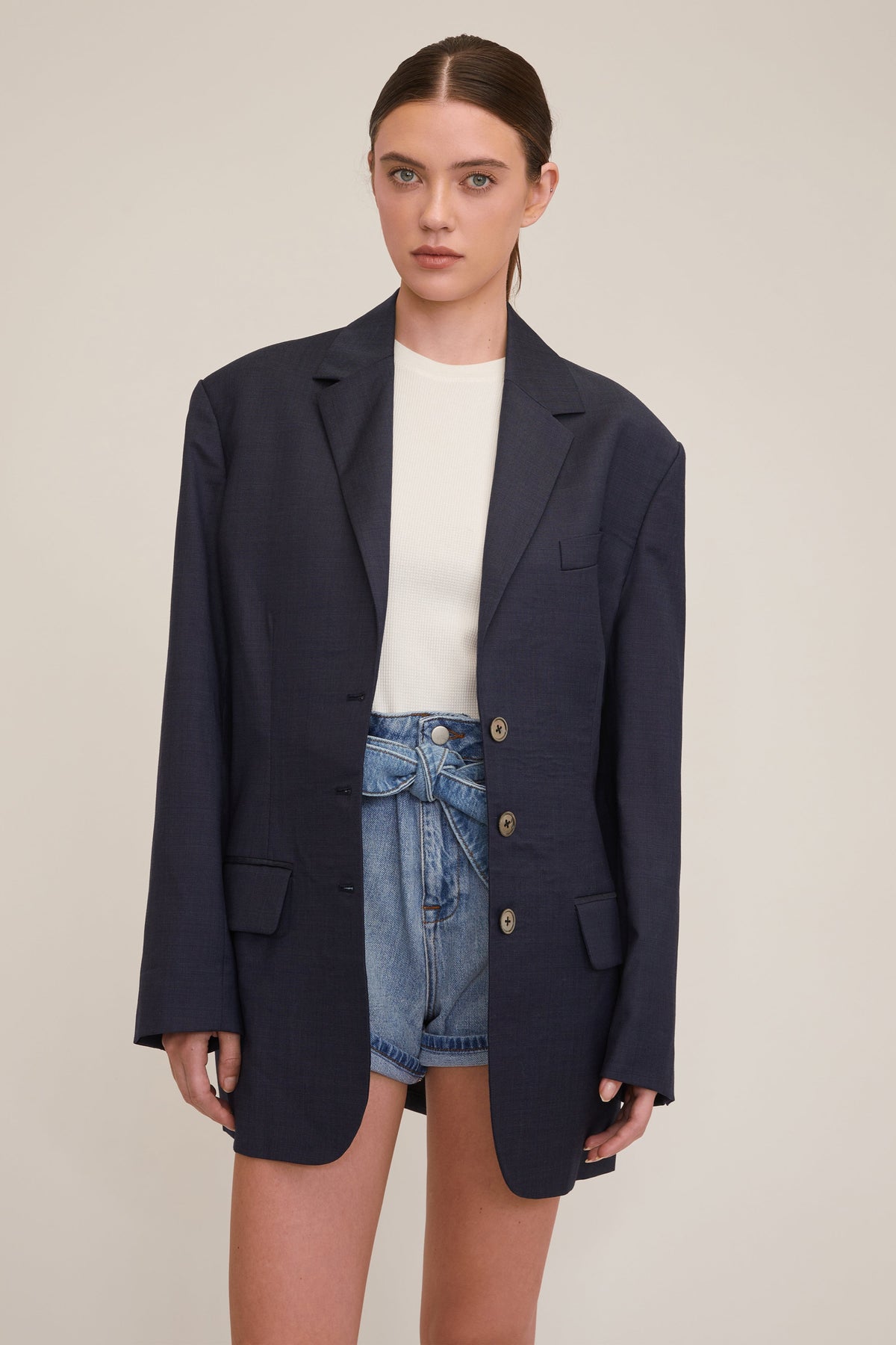 Cohen Boyfriend Wool Blazer Dress | MARISSA WEBB