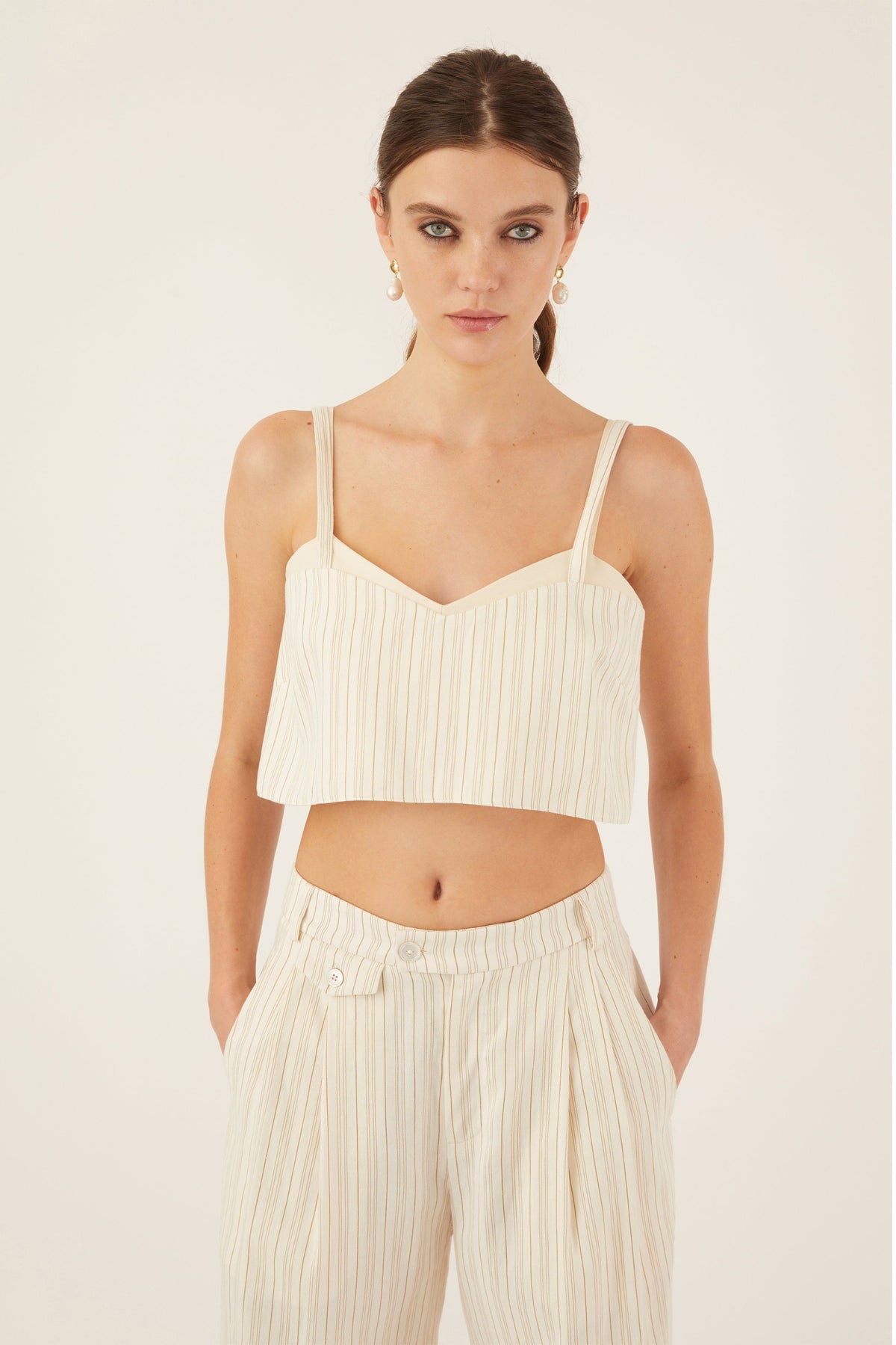 Monet Layered Crop Top | MARISSA WEBB
