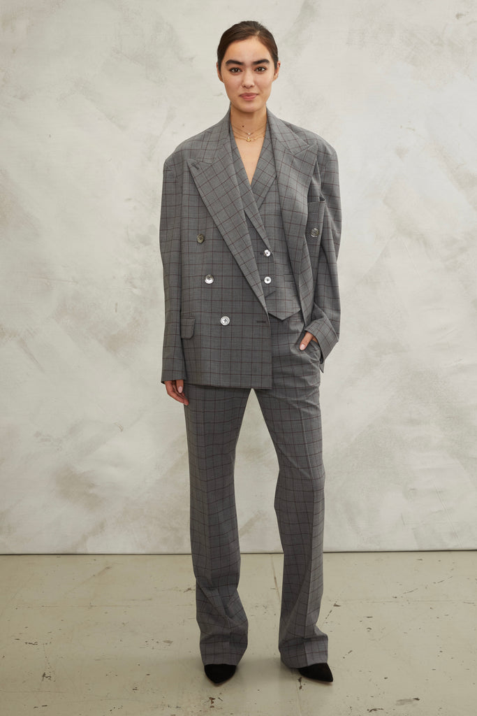 Carlo Low Rise Slim Flare Trouser