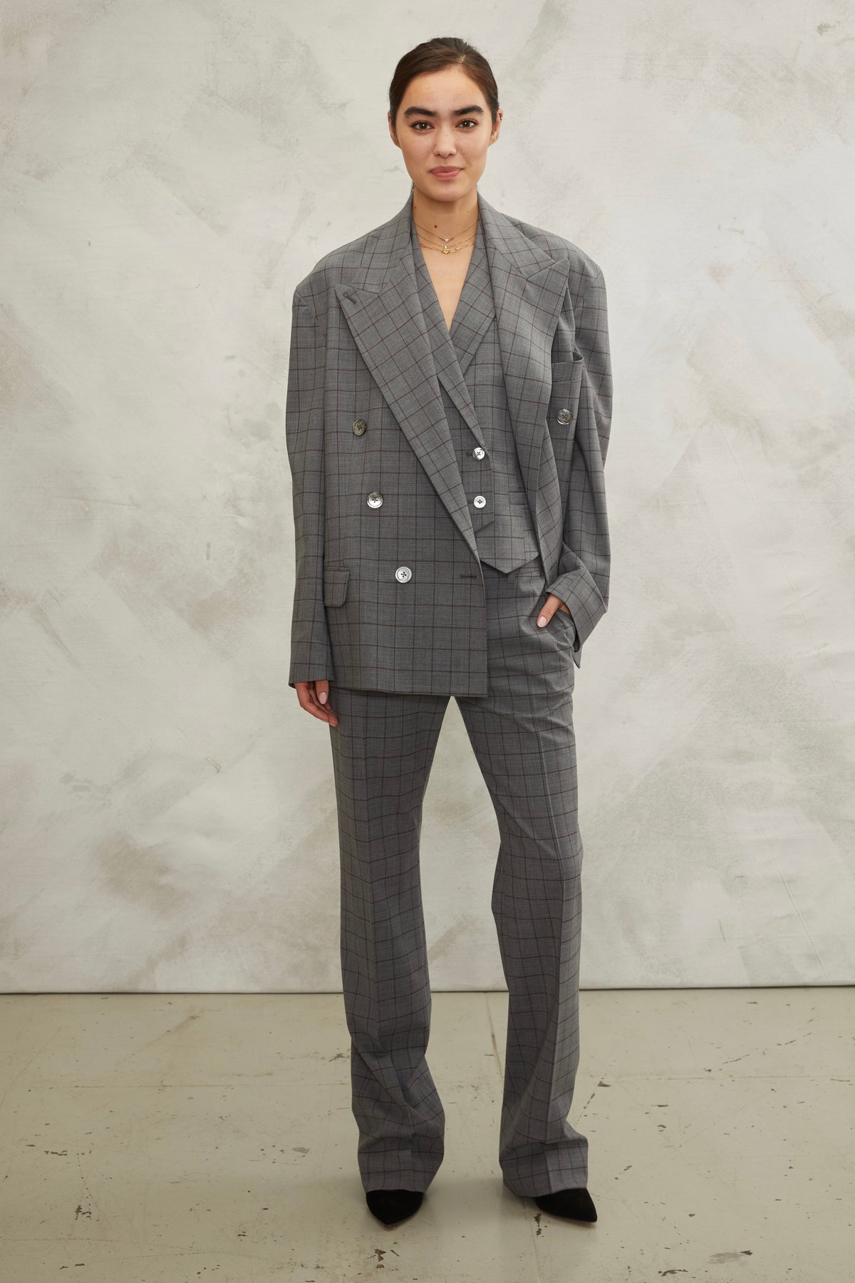 Carlo Low Rise Slim Flare Trouser