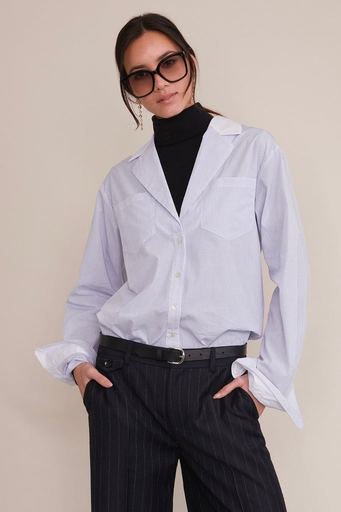 Margo Notch Collar Shirt