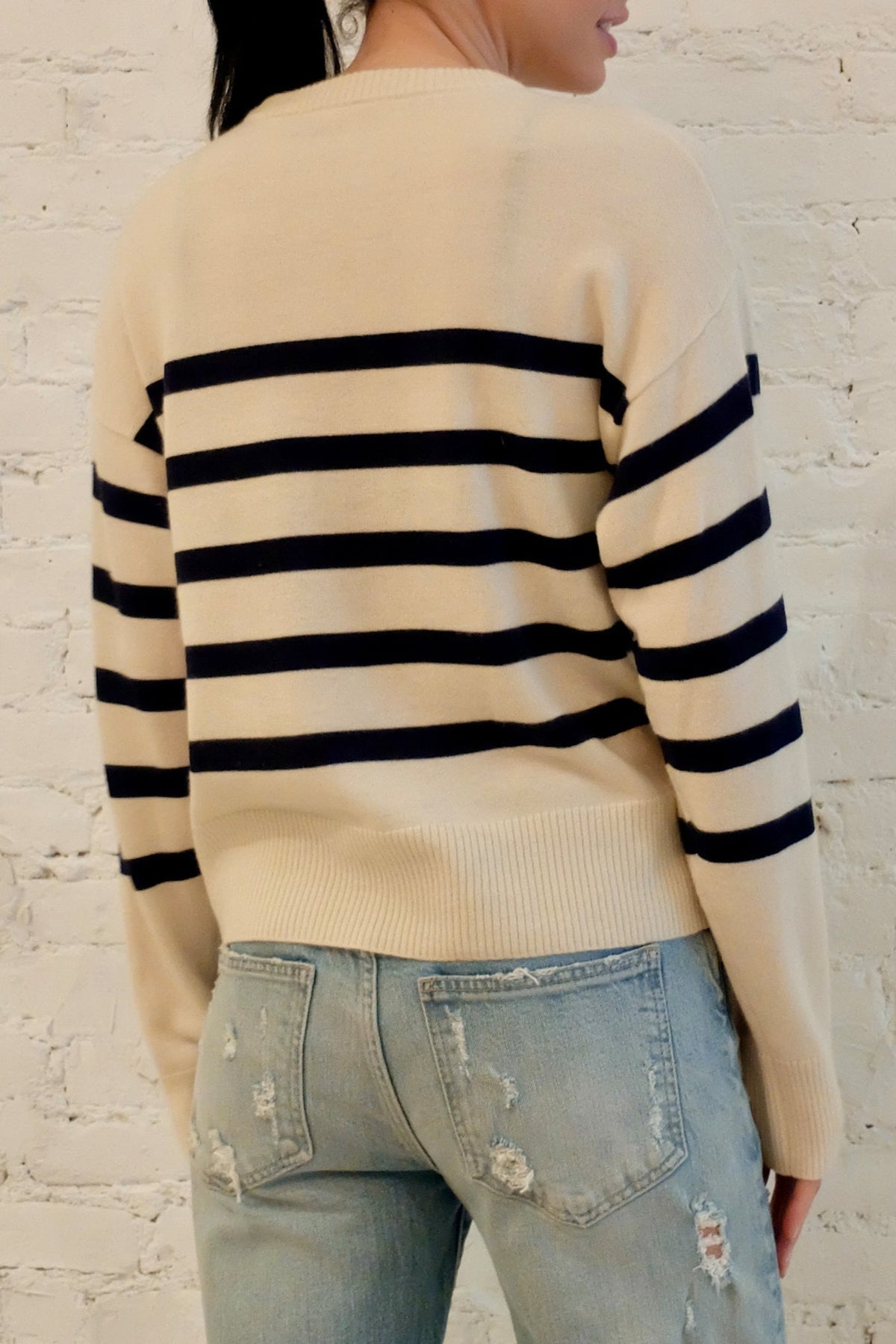 Cashmere Crewneck Sweater | Sample Sale | MARISSA WEBB