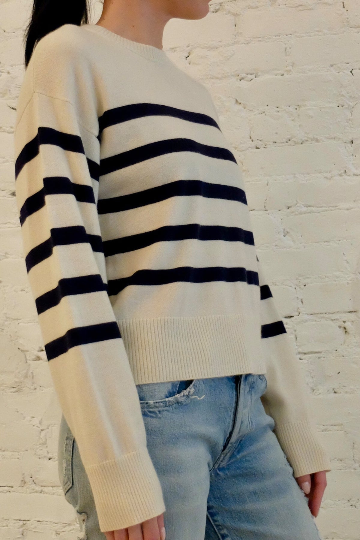 Cashmere Crewneck Sweater | Sample Sale | MARISSA WEBB
