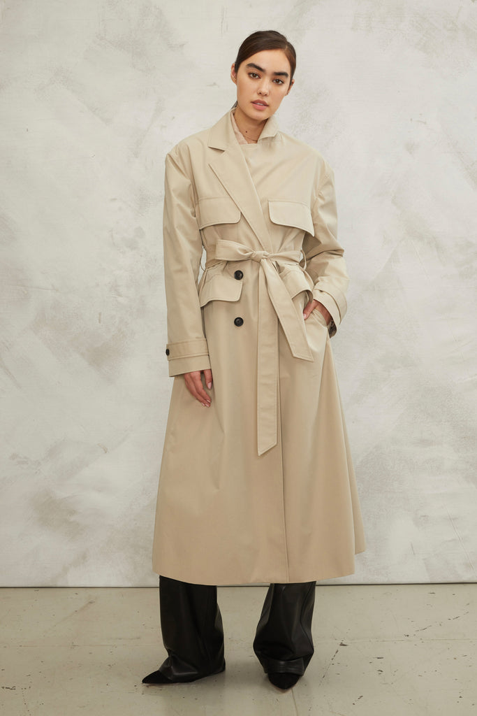 Greer Double Breasted Trench Coat