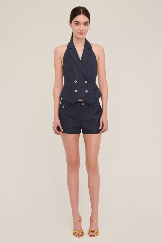 Carlo Low Rise Suiting Short | MARISSA WEBB
