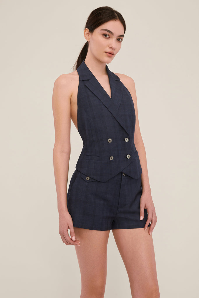 Carlo Low Rise Suiting Short | MARISSA WEBB