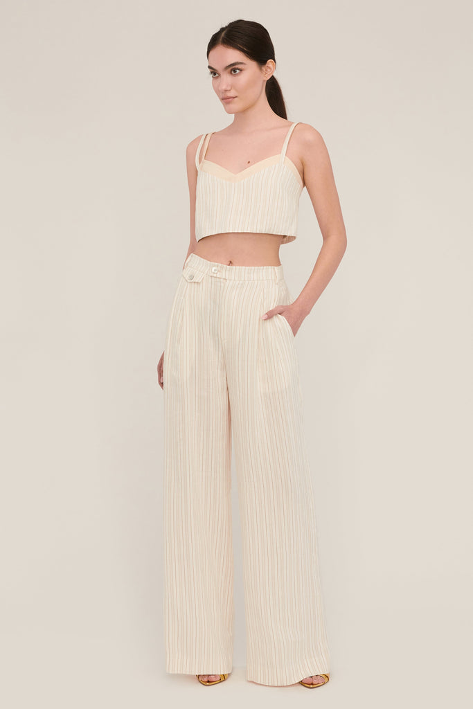 Palmer High Waist Stripe Trouser | MARISSA WEBBPalmer High Waist Stripe Trouser | MARISSA WEBB