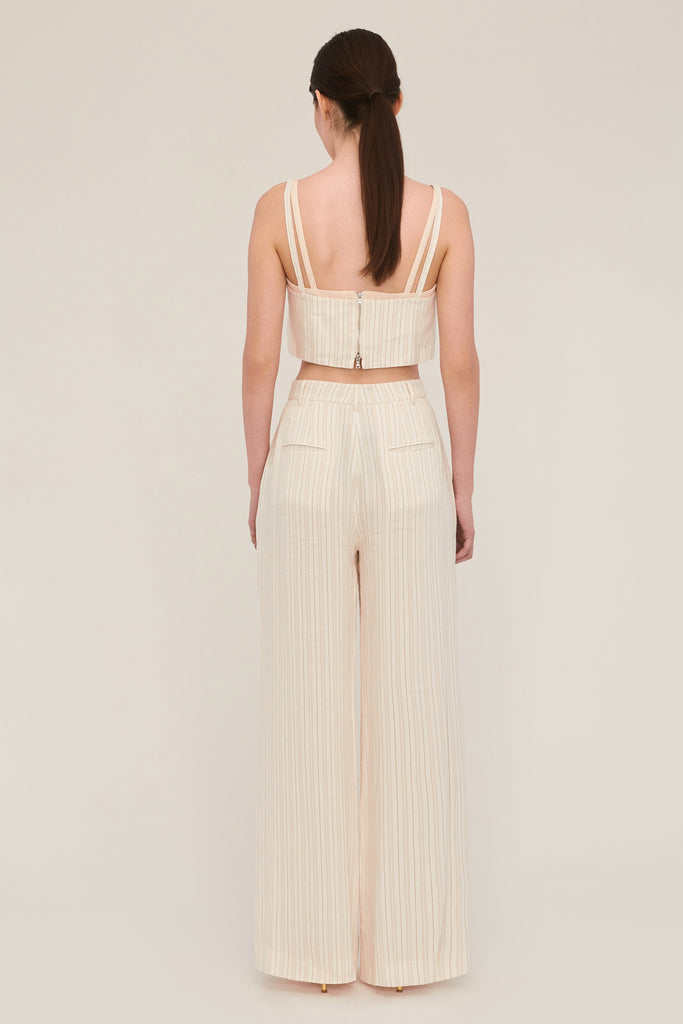 Palmer High Waist Stripe Trouser | MARISSA WEBB