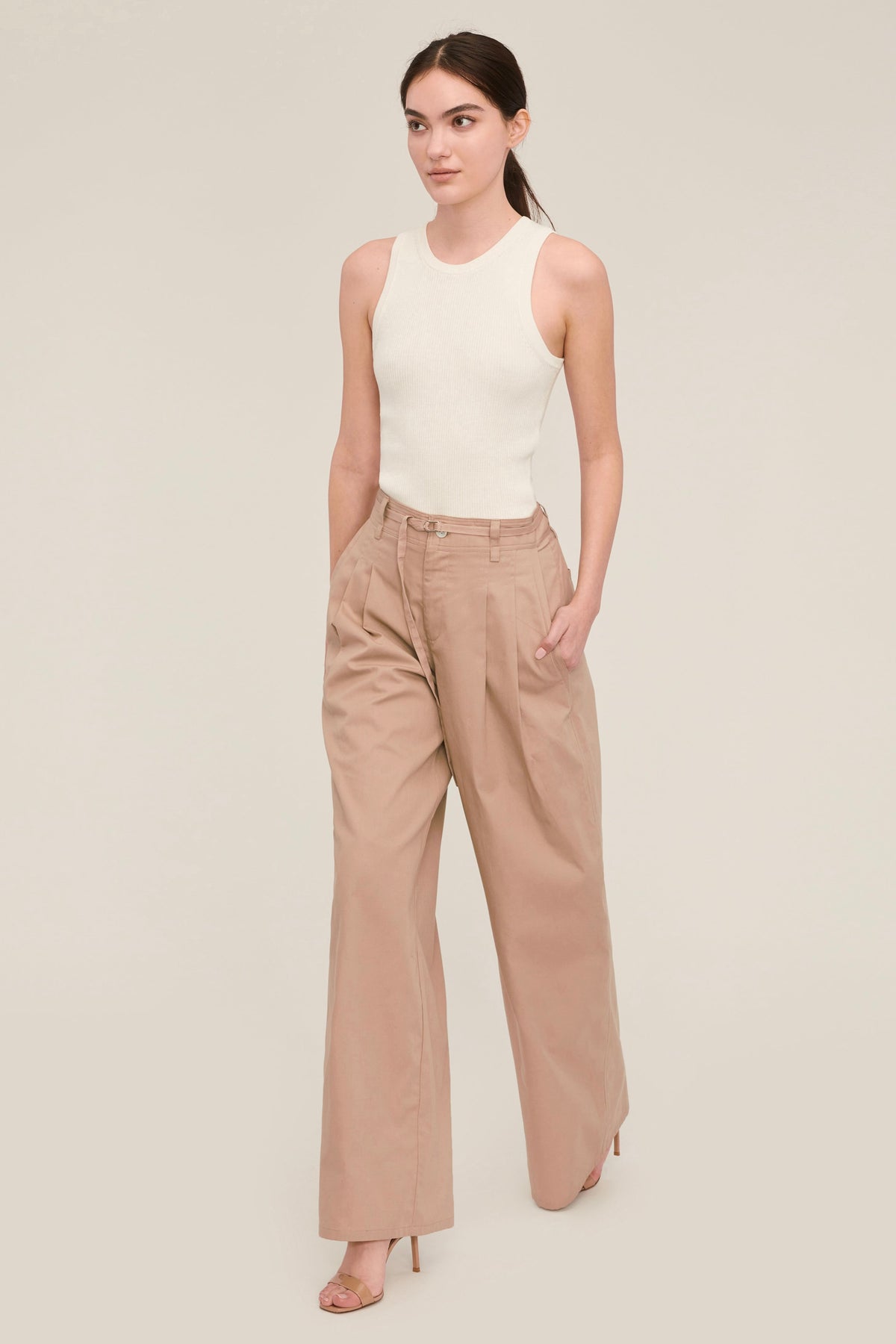 Devin Wide Leg Chino Pant | MARISSA WEBB