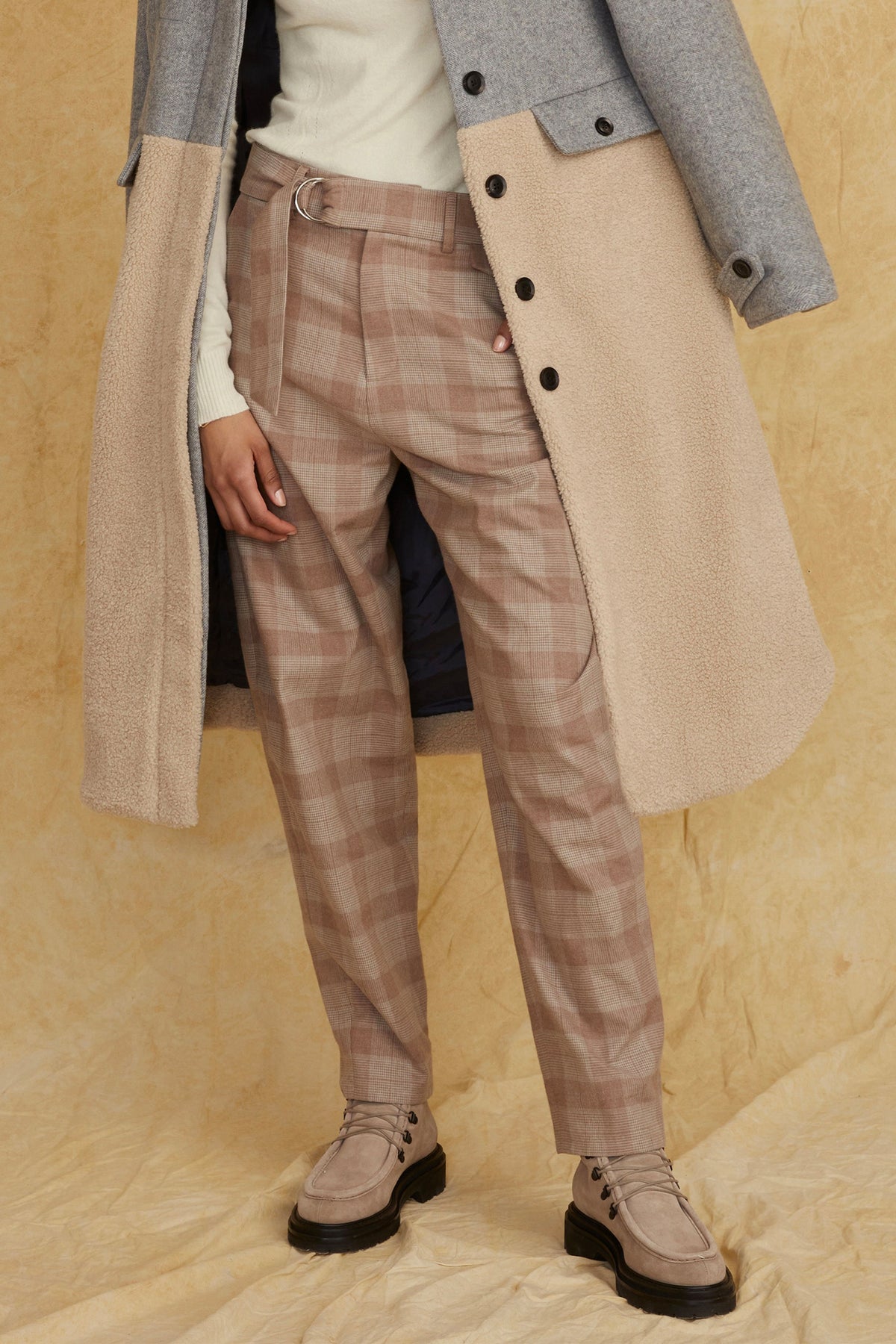 Desert Plaid Barrel Pant | Sample Sale | MARISSA WEBB