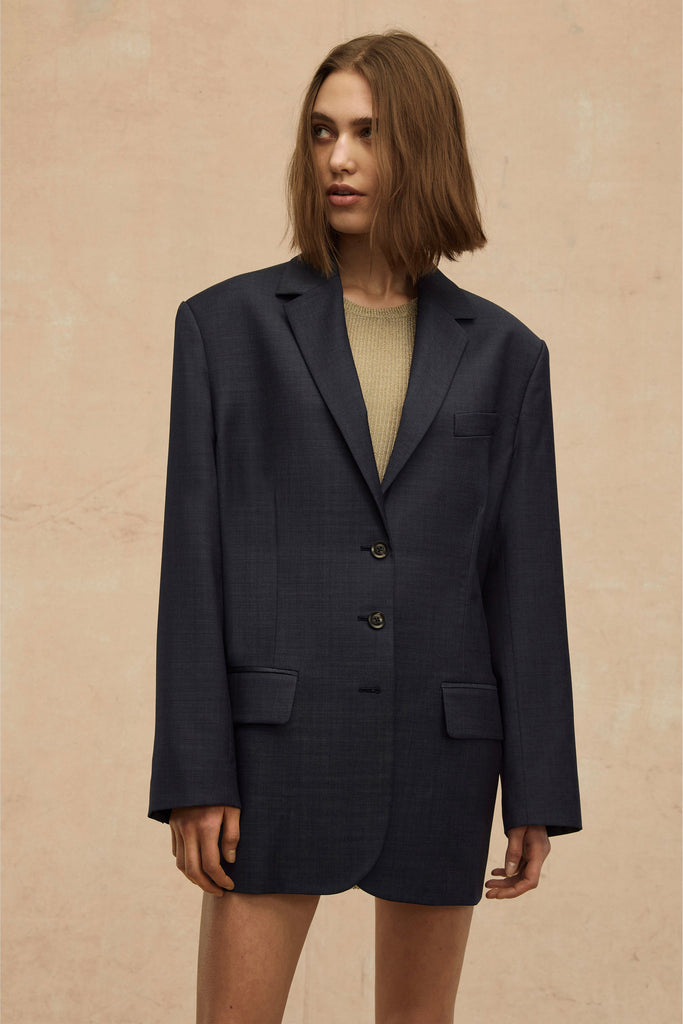 Cohen Boyfriend Wool Blazer Dress | MARISSA WEBB