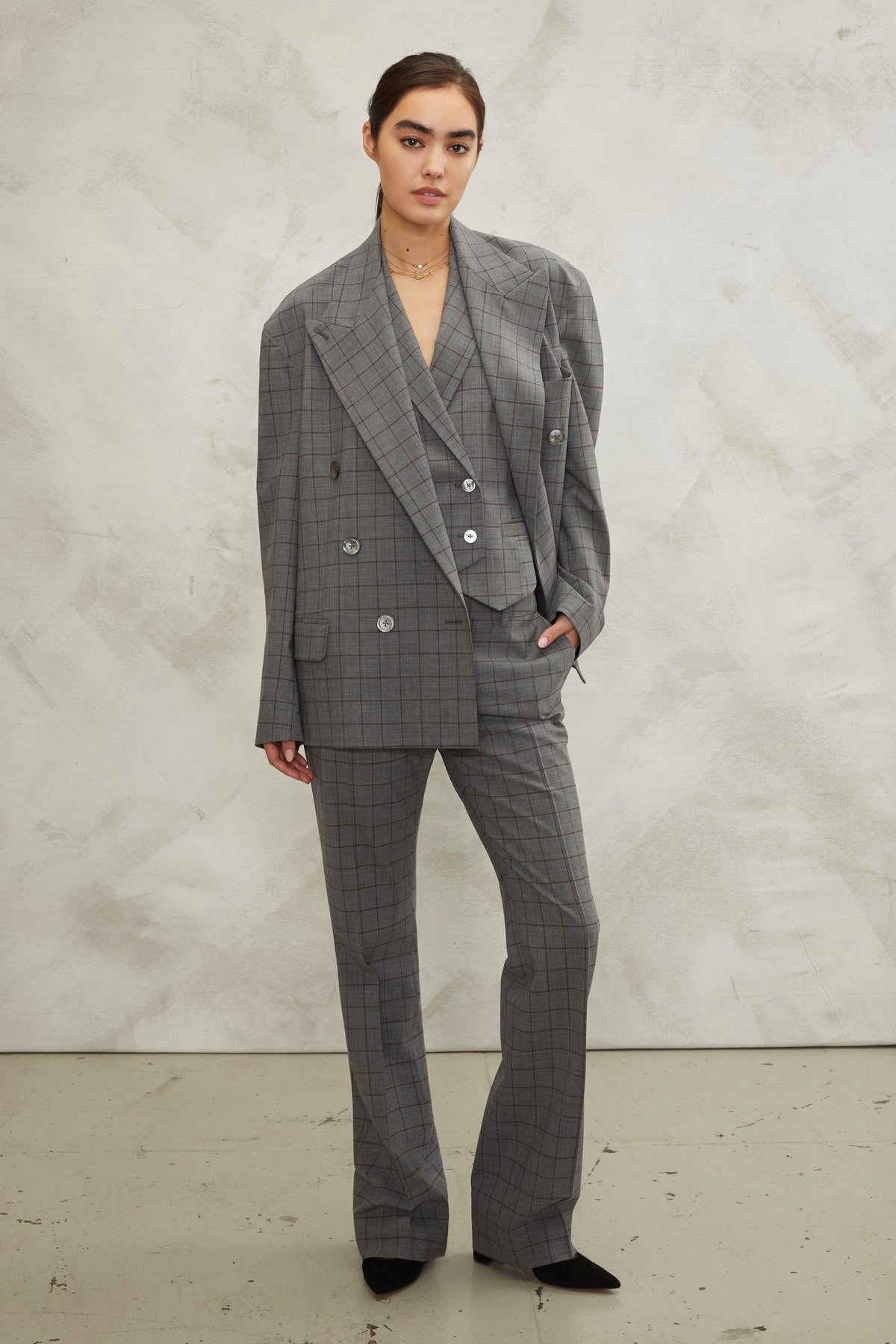 Carlo Low Rise Slim Flare Trouser