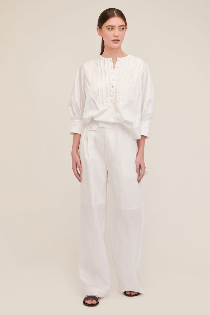 Annita Tuxedo Bib Top | MARISSA WEBB