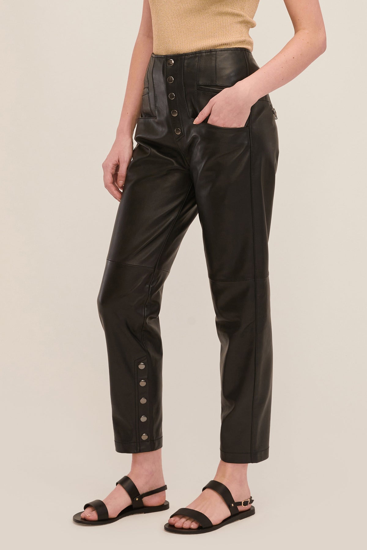 Full Length Leather Pant | Sample Sale | MARISSA WEBB