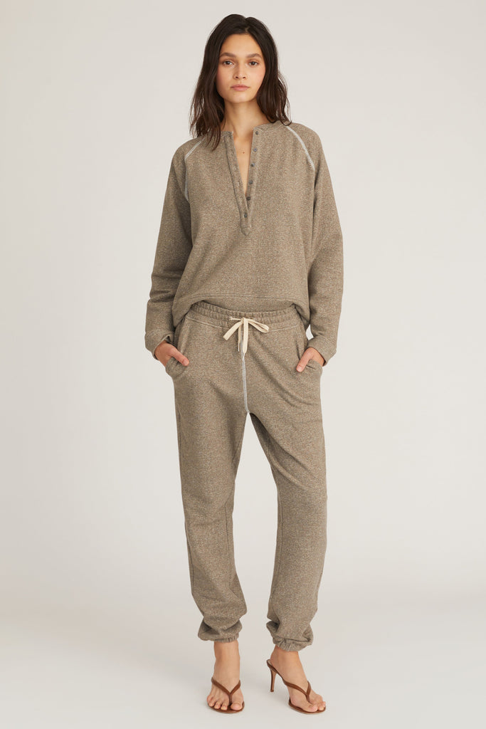Jules Boyfriend Sweatpant in Sage