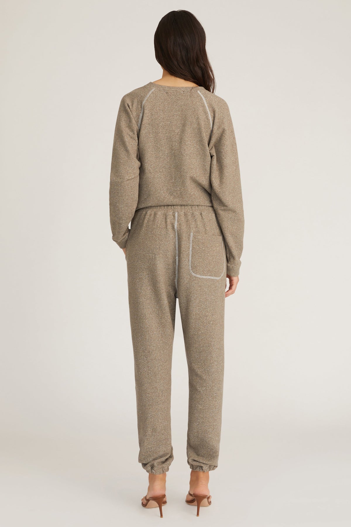 Jules Boyfriend Sweatpant in Sage