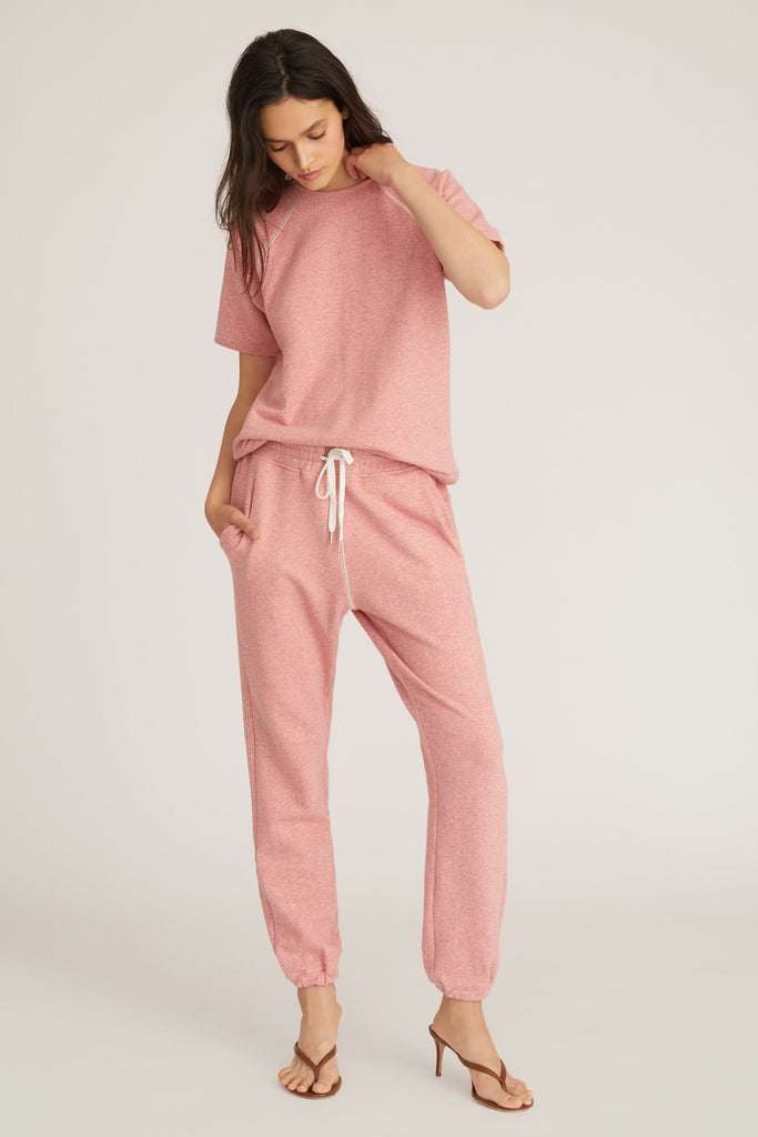 Jules Boyfriend Sweatpant in Moscato