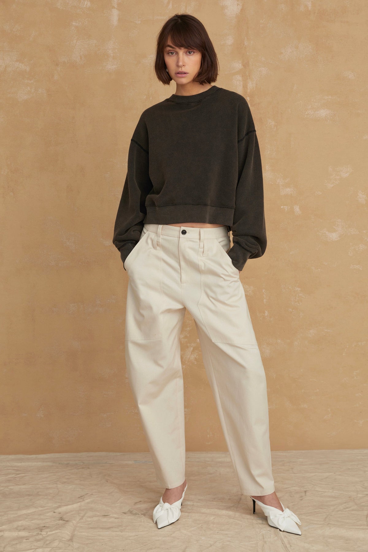 Adler Canvas Balloon Pant in Chiffon | MARISSA WEBB