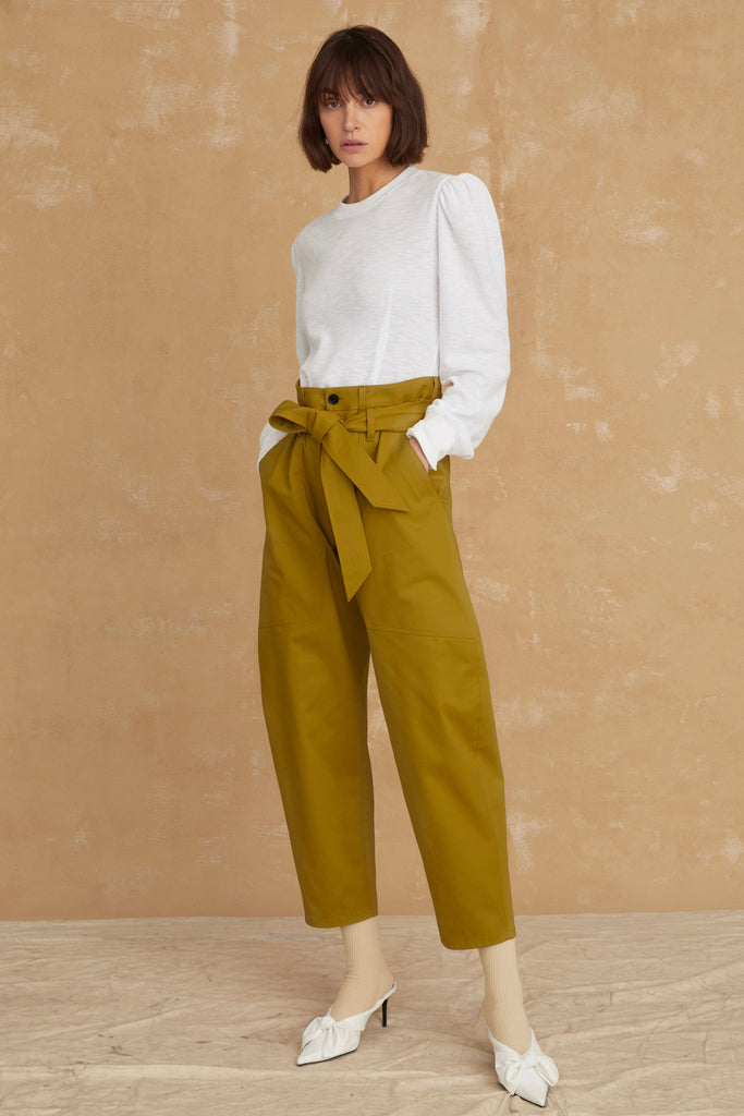 Adler Canvas Balloon Pant in Ochre | MARISSA WEBB