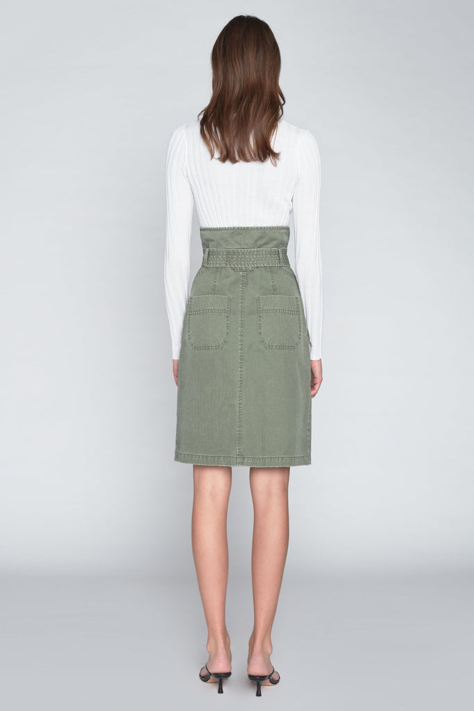 Brooke Canvas Long Skirt