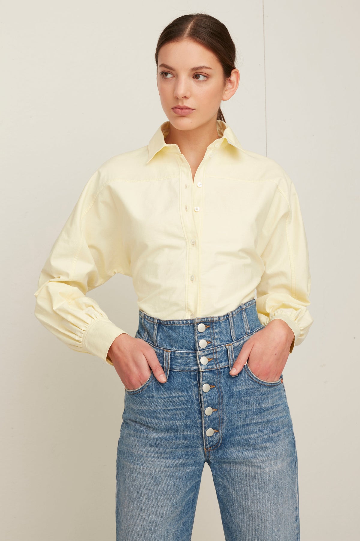 Emmerson Oxford Shirt in Canary