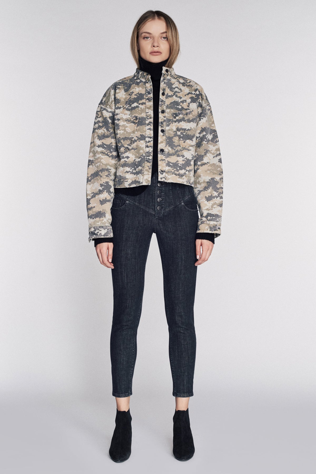 Flynn Canvas Camo Shirt Jacket