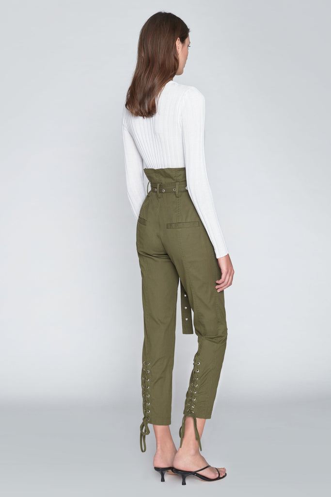 Gia Ankle Length Pant in Forest