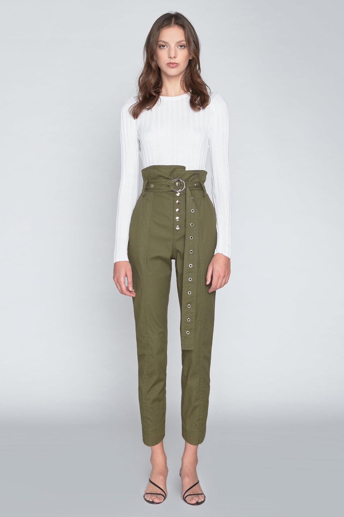 Gia Ankle Length Pant in Forest