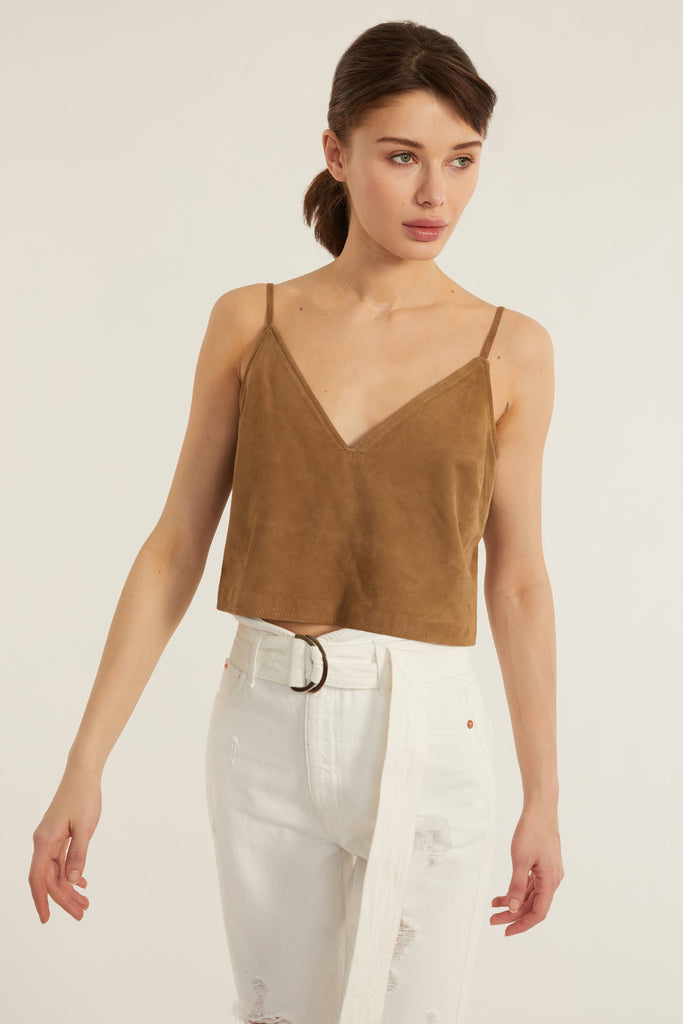 Kami Suede Top