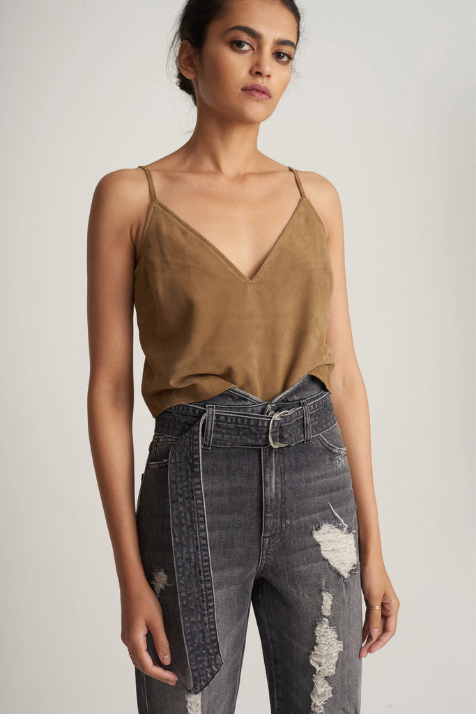 Kami Suede Top