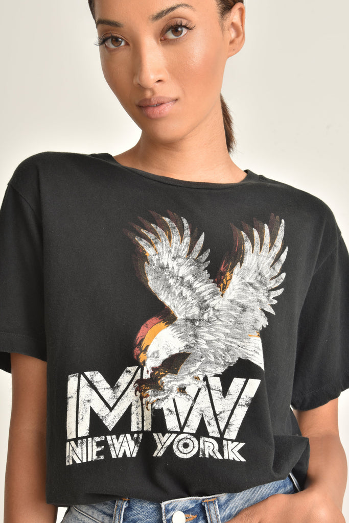 Eagle Graphic Tee_Black_Front 3