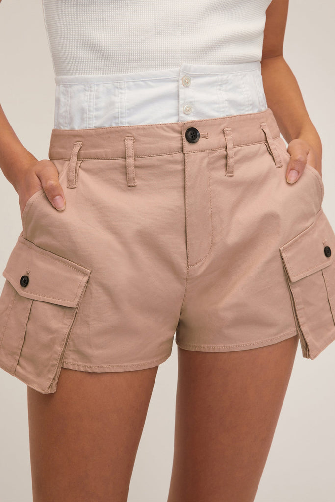 Easton Contrast Corset Cargo Short | MARISSA WEBB