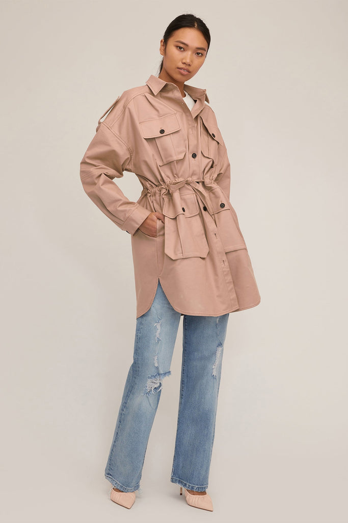 Dante Crisp Canvas Utility Jacket | MARISSA WEBB