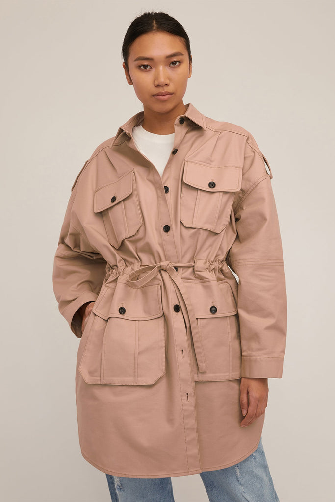 Dante Crisp Canvas Utility Jacket | MARISSA WEBB