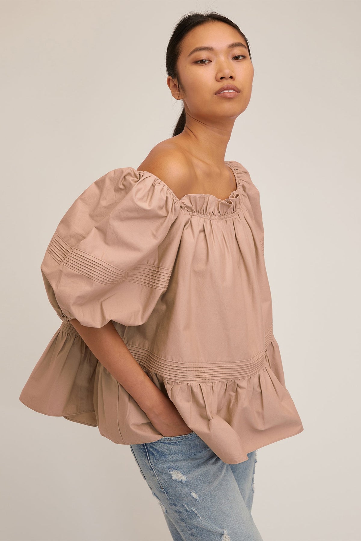 Aurelia Canvas Swing Top | MARISSA WEBB