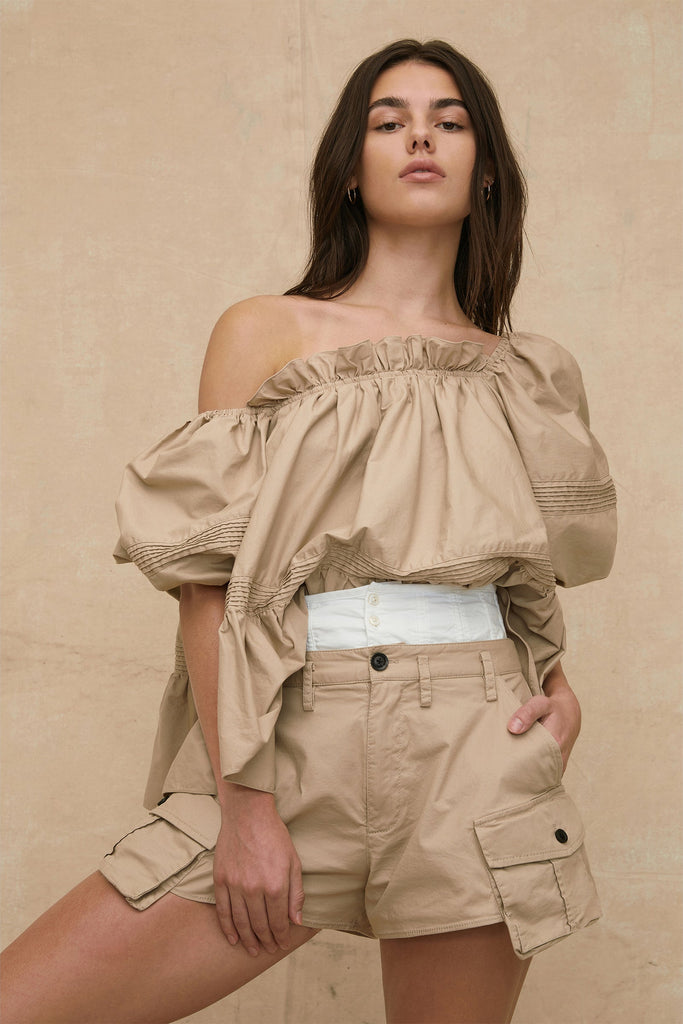 Aurelia Canvas Swing Top | MARISSA WEBB