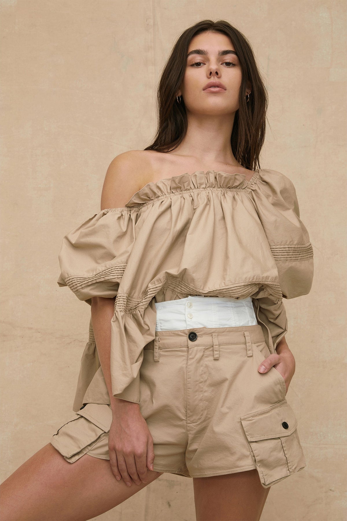 Aurelia Canvas Swing Top | MARISSA WEBB