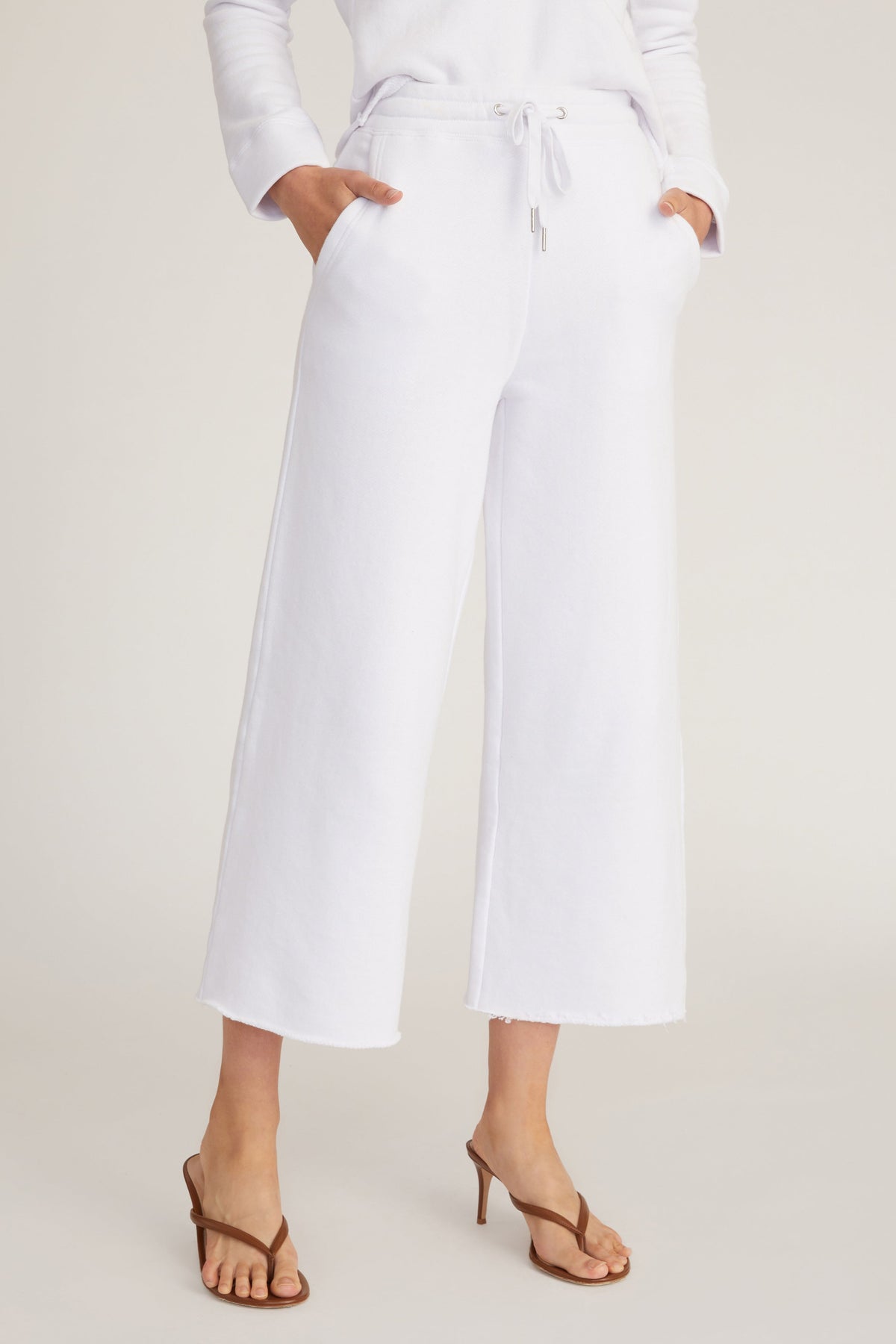 So Relaxed French Terry Wide Leg Sweatpant