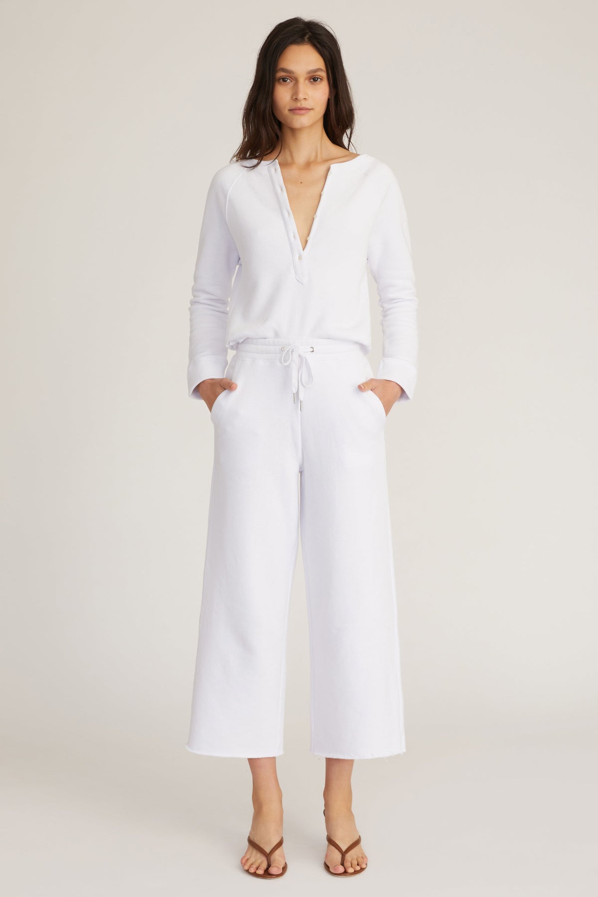 So Relaxed French Terry Wide Leg Sweatpant