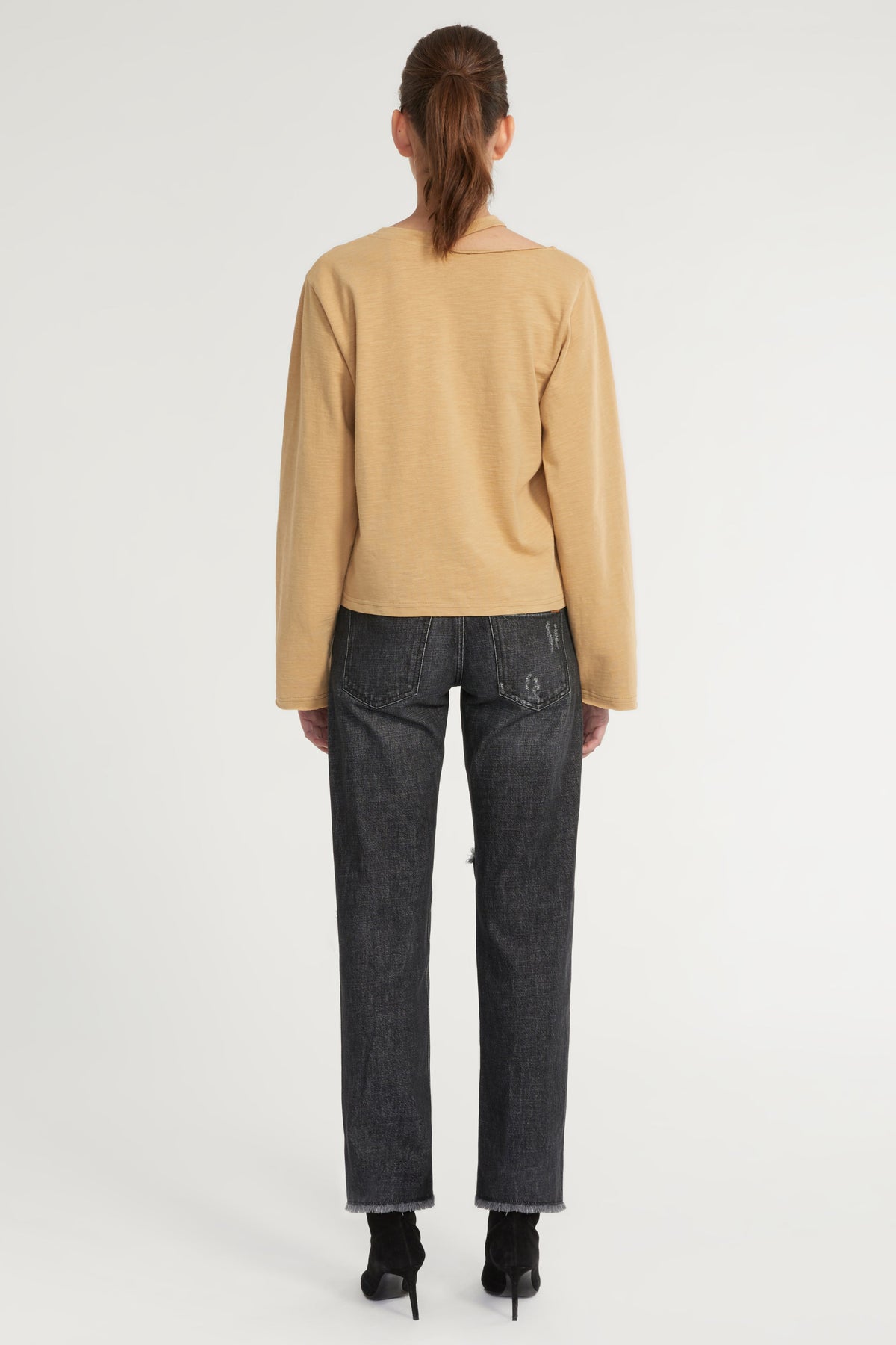 Tate Cut Out Long Sleeve in Sedona