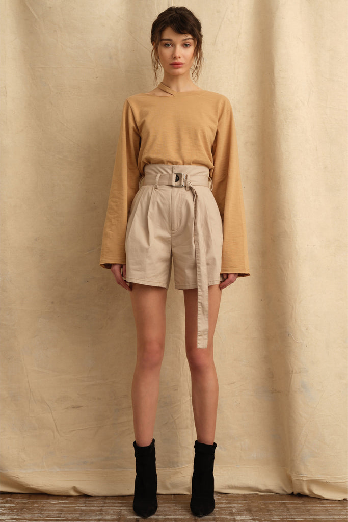 Tate Cut Out Long Sleeve in Sedona