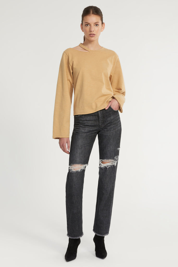 Tate Cut Out Long Sleeve in Sedona