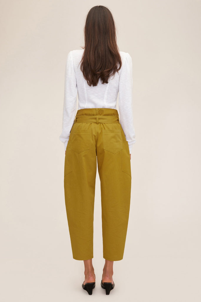 Adler Canvas Balloon Pant in Ochre | MARISSA WEBB