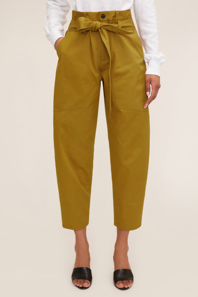 Adler Canvas Balloon Pant in Ochre | MARISSA WEBB
